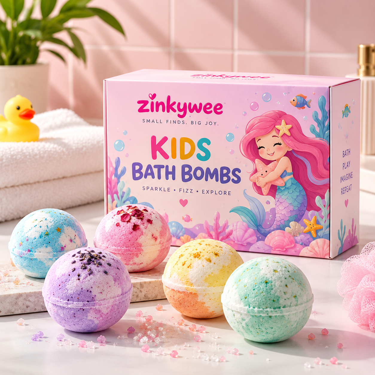 Mermaid Bath Bombs